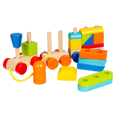 Pociąg z klockami Smily play AC7621 AN01