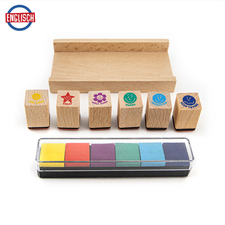 Drewniane stemple motywacyjne