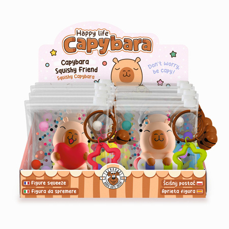 Gniotki mini Kapibara 1szt.mix