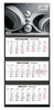 Kalendarz 2026 trzymiesięczny ścienny Exclusive 1szt.mix