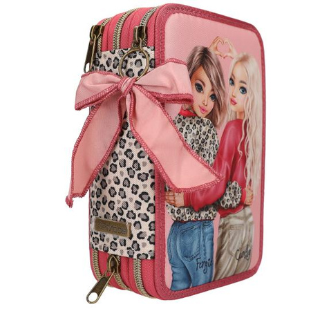 Piórnik potrójny z wyposażeniem Top Model Leoheart 13639A