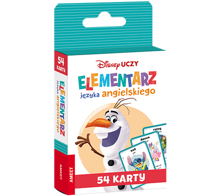 Disney Uczy Karty do elementarza Języka Angielskiego UEK-9302