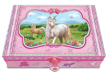 Zestaw artystyczny w pudełku Jednorożce