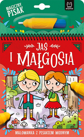 Jaś i Małgosia. Malowanka z pisakiem wodnym