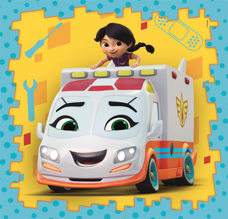 Puzzle 3 x 48 Super Firebuds 25311