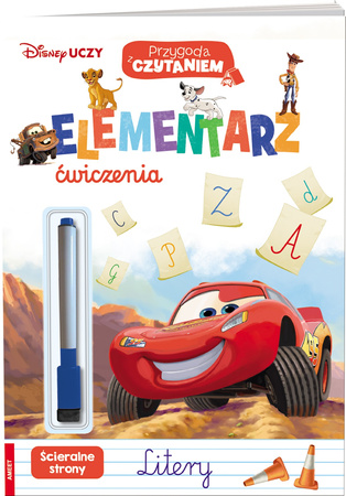 Disney uczy Przygoda z czytaniem Elementarz ćwiczenia