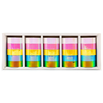 Display Taśma ozdobna Washi Tape Neon Narcissus display mix 25 sztuk