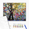 Malowanie po numerach BRUSHME 40x50 cm Drzewo szczęścia