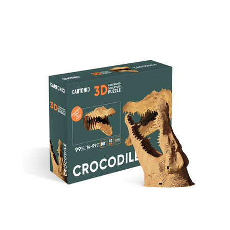Cartonic 3D Puzzle CROCODILE