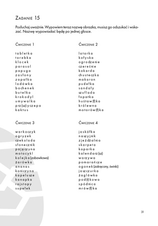 Chodzą słuchy maluchy, czyli ćwiczenia usprawniające percepcję słuchową dla uczniów młodszych klas szkoły podstawowej