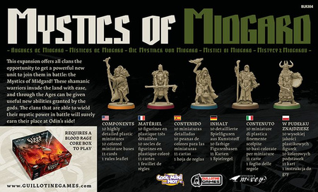 Gra Blood Rage Mistycy z Midgardu dodatek