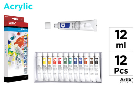 Farba akrylowa 12x12ml