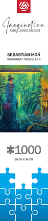 Puzzle 1000 Imagination Sebastian Moń Stationary Traveller II