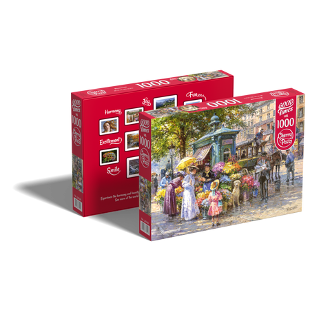 Puzzle 1000 CherryPazzi Blumenmarkt 30226