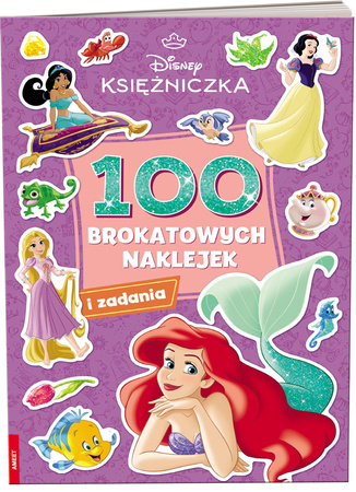 Disney Księżniczka 100 brokatowych naklejek NB-9108