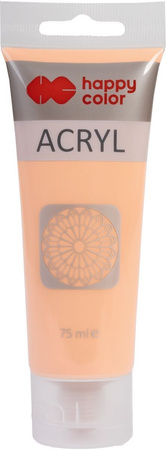 Farba akrylowa 75ml brzoskwiniowa Happy Color