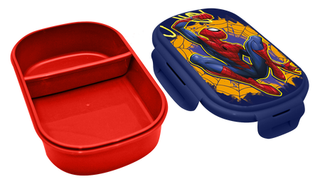 Pudełko śniadaniowe + sztućce Spiderman SP50071
