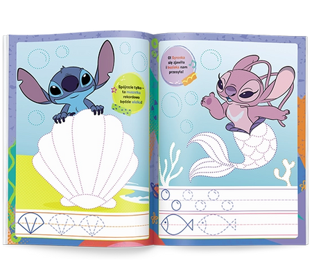Disney Stitch rysujemy szlaczki KSS-9115