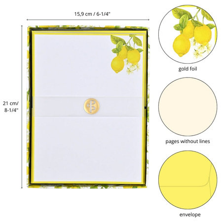 Papeteria Cytryny Amalfi Peter Pauper Press