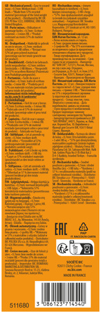 Paczka Ołówek automatyczny HB z gumką 0.7mm BIC Matic Pastel 12szt