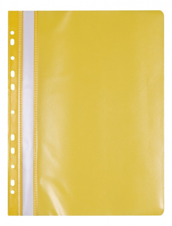 Paczka skoroszyt A4 Office Products miękki wpinany żółty 25 sztuk