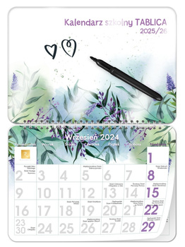 Kalendarz szkolny Tablica 2025/2026