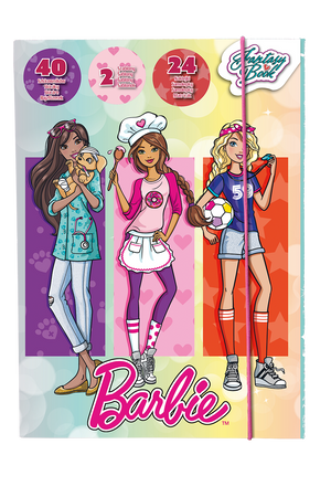 Szkicownik Barbie kariera 2 szablony