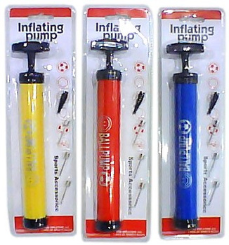 Pompka do piłek+ igły 1szt.mix