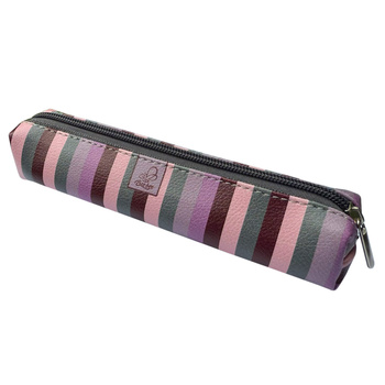 Piórnik mini prostokąt Pasy Fashion Colors