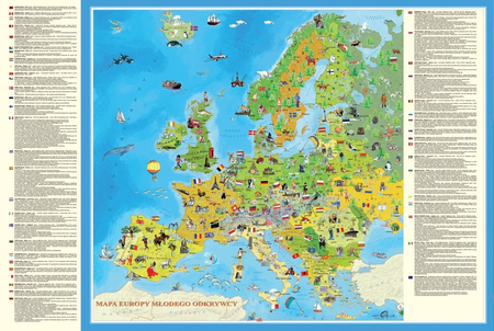 Puzzle 200 Europa Młodego Odkrywcy