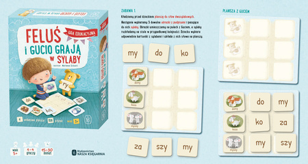 Gra Feluś i Gucio grają w sylaby
