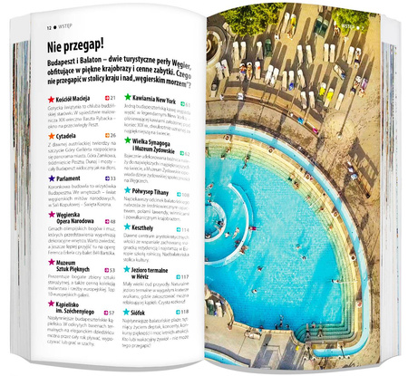 Budapeszt i Balaton zestaw przewodnikowy 2w1 light 2024