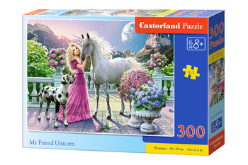 Puzzle 300 Mój przyjaciel Unicor B-030088