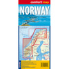 Norwegia road map 1:11000 000 laminat 2025