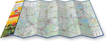 Mazury i Warmia map&guide XL PL laminat 2023