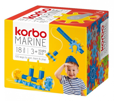 Klocki Korbo Marine 18 elementów