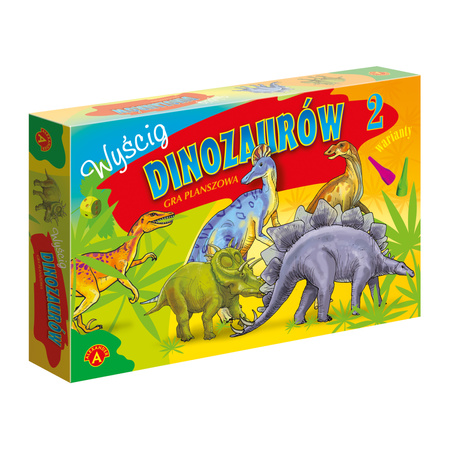 Gra Wyścig dinozaurów