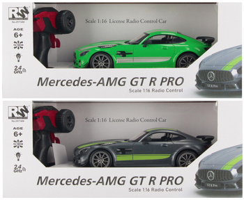 Auto osobowe zdalnie sterowane R/C FF Mercedes 1szt.mix