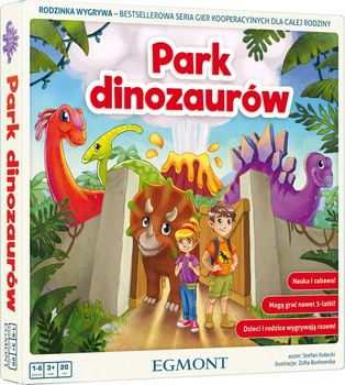 Gra Park dinozaurów rodzina wygrywa