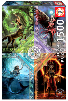 Puzzle 1500 Magia żywiołów Anne Stokes 112859