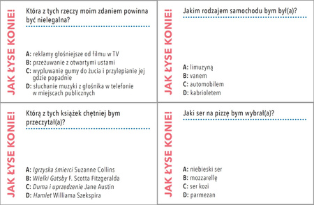 Gra Poznajmy się jak Łyse Konie!