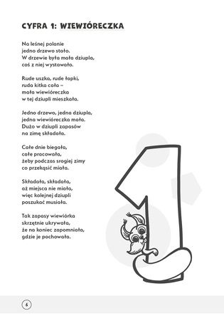 Wierszyki uczące matematyki Rymowanki o liczbach i emocjach z kartami pracy i propozycjami zabaw ruchowych