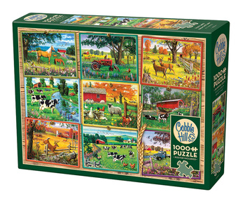 Puzzle 1000 Pocztówki z farmy 113613