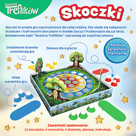 Gra Skoczki Rodzina Treflików 02820