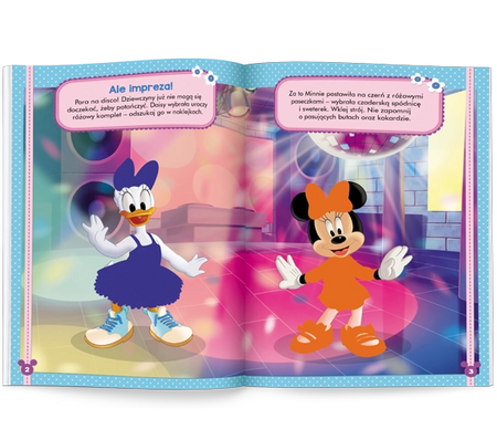 Minnie Brokatowe ubieranki SDLB-9108