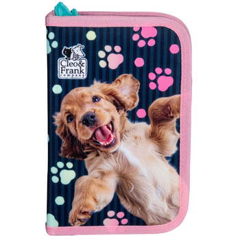 Piórnik 1-komorowy z wyposażeniem Cleo i Frank  PWJCF44