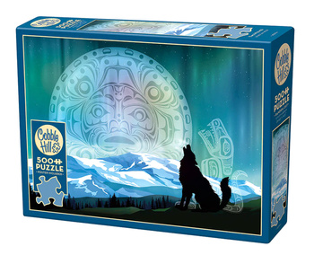 Puzzle 500 Samotny Wilk 113150