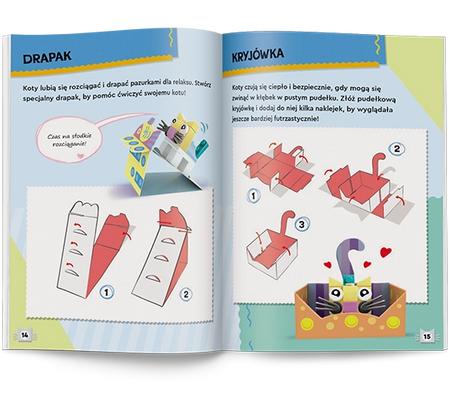 Lego Books Build & Fold Crafts Zwierzaki Słodziaki Z NCB-6601