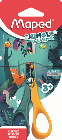 Nożyczki szkolne Jungle Fever Vivo 12 cm 1 szt.mix