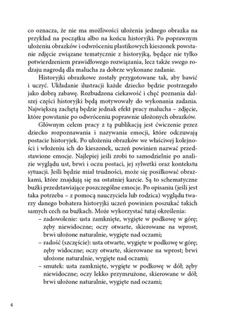 Historyjki obrazkowe z emocjami